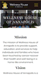 Mobile Screenshot of annapoliswellnesshouse.org